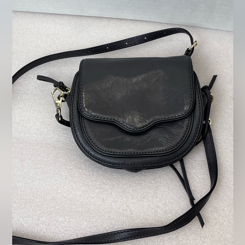 Rebecca Minkoff Sydney Mini Crossbody Gray Purse Handbag Bag